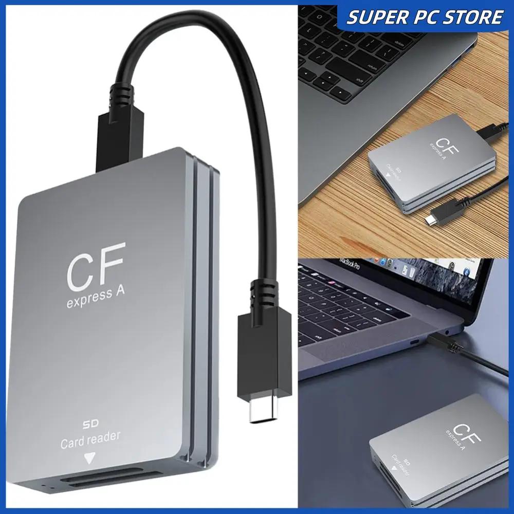 2 in 1 CFexpress A Ÿ SD ī , SLR USB 3.2, USB C USB C/A ̺ , ȵ̵, ,  OS, 10Gbps